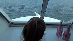 Bent over teen gets naughty