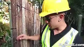 Bodacious booty jaye austin sucks dick and gets humped