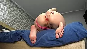 Gaping my ass for a friend