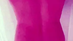 This cam girl got caught fingering herself in the shower.