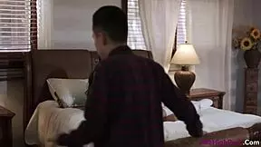 Ryan Reid stars in stepsiblings 6 episode 1, taking a monster cock deep