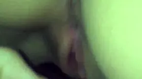 petite couple plays with tight pussy