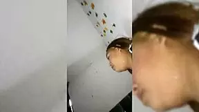 Brunette wife enjoys blowjob and ass fuck