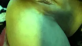 a petite latina squirts hugely with a giant dildo toy in solo pussy play