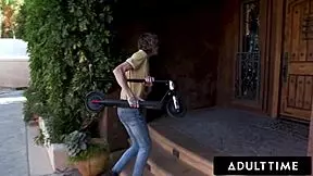Nympho babysitter's wild anal adventure