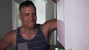 Nicolette Love Sucks And Fucks Horny Housemate In Cowgirl And Doggystyle.