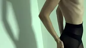 I taste friend's wife tight ass sex, cum in pantyhose