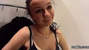 flawless czech teen 18+ was teased in the supermarket and filmed in pov