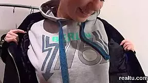 flawless czech teen 18+ was teased in the supermarket and filmed in pov