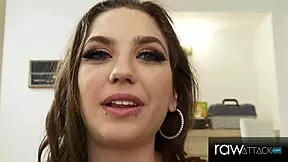 Rocky Emerson Gets Bent Over In Lingerie And Fucked By A Monster Cock!