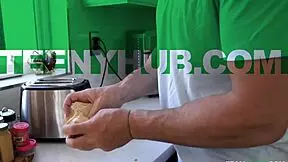 i'm avery black, a barbie girl gettin' pounded hard