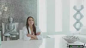 Double Booking With Oiled Petite Blondes