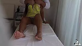 Camera Films Latina Teen Amateur Touching Tantric Masseur in Short Dress