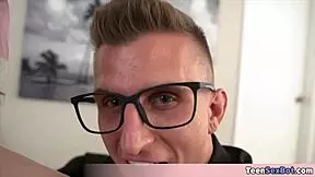 skinny stepsis gaming on playstation. we tease her tiny tits and pussy.