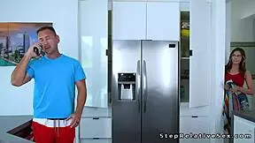 Man Fucks Natural Tits Stepdaughter In The Pool And In The Bedroom