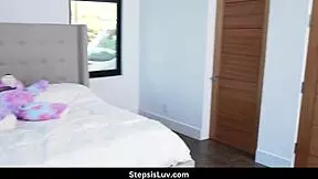 Gorgeous stepsis claire roos and stepbro allen swift fucking at home with blowjob