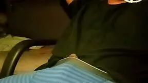 my cock gets hard and bursts free