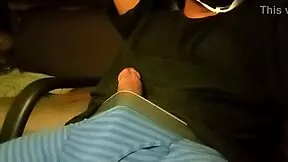 my cock gets hard and bursts free