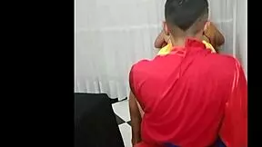 The Prince Wants To Cum On Big Tits Of Colombian Teen 18+ With Monster Cock