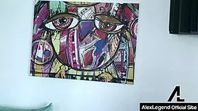 i watch sexy teen ashlee mae suck alex legend's fat cock and get a facial