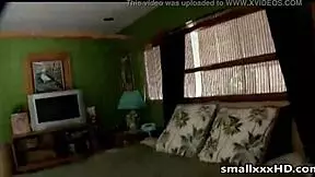 Recording my brunette teen girlfriend in a casual moment