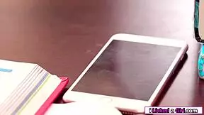 bored babe dominates tutor with facesitting and scissoring