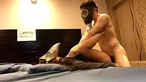 Intensely Fucking Wife's Vagina And Ass