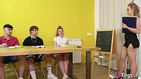 Boomers and Gen Zs FUCK at sex lesson with Jacky and Lara