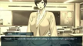 Losing virginity in anime game!