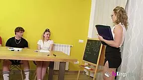 Boomers and Gen Zs FUCK at sex lesson with Jacky and Lara