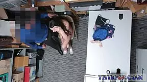 Did the cop rough the teen for theft?