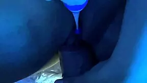 She teases, Watch this young sexy Latina vampire drain all the milk with her rich pussy.