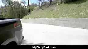 Fuck, April Reid's Small Tits Bounce as Stepdad Pounds Her Hard!