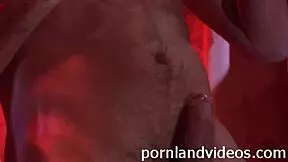 Big cocks fuck teen slut's ass and tits