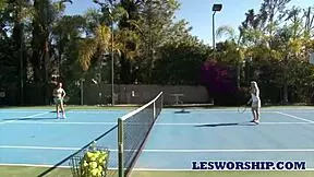 Sarah Vandella Seduced by Teen Lesbian in Hot Tub!