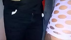 Anita Sucks Boss's Cock in Hardcore Interracial Gangbang