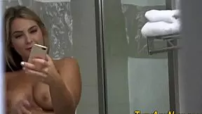 feeling the intense emotions of first time teen throating cock in pov, leading to cumshot and facial