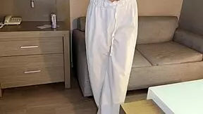 has a juicy ass and comes every friday for her dose of cock