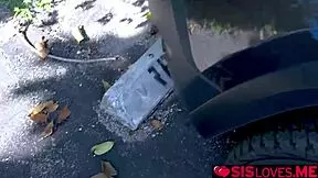 kitty carrera moans as her stepbrother rubs her pussy and she sucks his cock