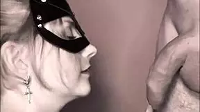 Russian wife chooses sex over cleaning garage