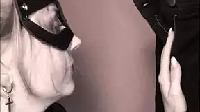 Russian wife chooses sex over cleaning garage