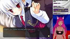 vtuber lewdneko plays my girlfriend is the president part 8