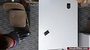 i fucked teen shoplifter in lps office after catching her