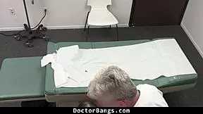 I, the doctor, give a special protein dose to the teen... oops, Doctorbangs!