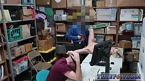 blonde teen suspect caught in uniform by police