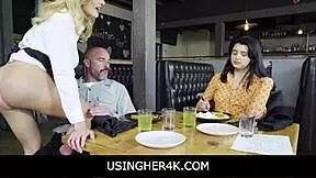 Usingher4k Freeuse Waitress Is Anytime Sex For Her Favorite Customers Kenzie Anne Leda Lotharia