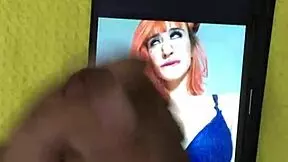 cum tribute for hot new fan