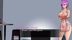 Confined With Goddesses Cap 15 - Masturbating Friend's Vagina In Game