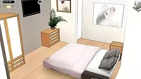 Confined With Goddesses Cap 15 - Masturbating Friend's Vagina In Game