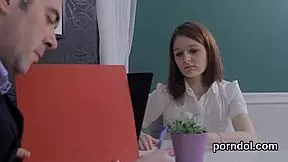 Sweet lovable girl, seduced and banged by her elder teacher?